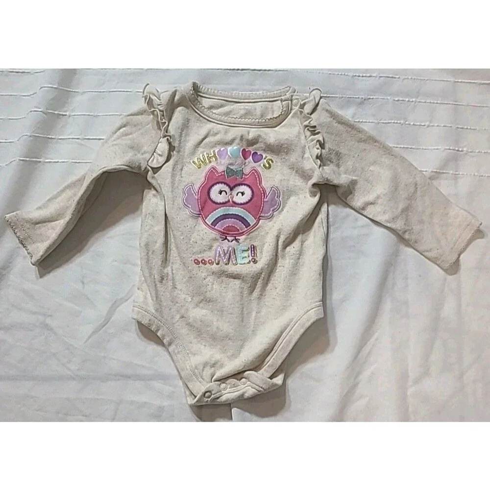 Baby Girl 12-18 Months Clothing Lot Of 4 -1 Red Dress 2 footy pj 1 Snap top